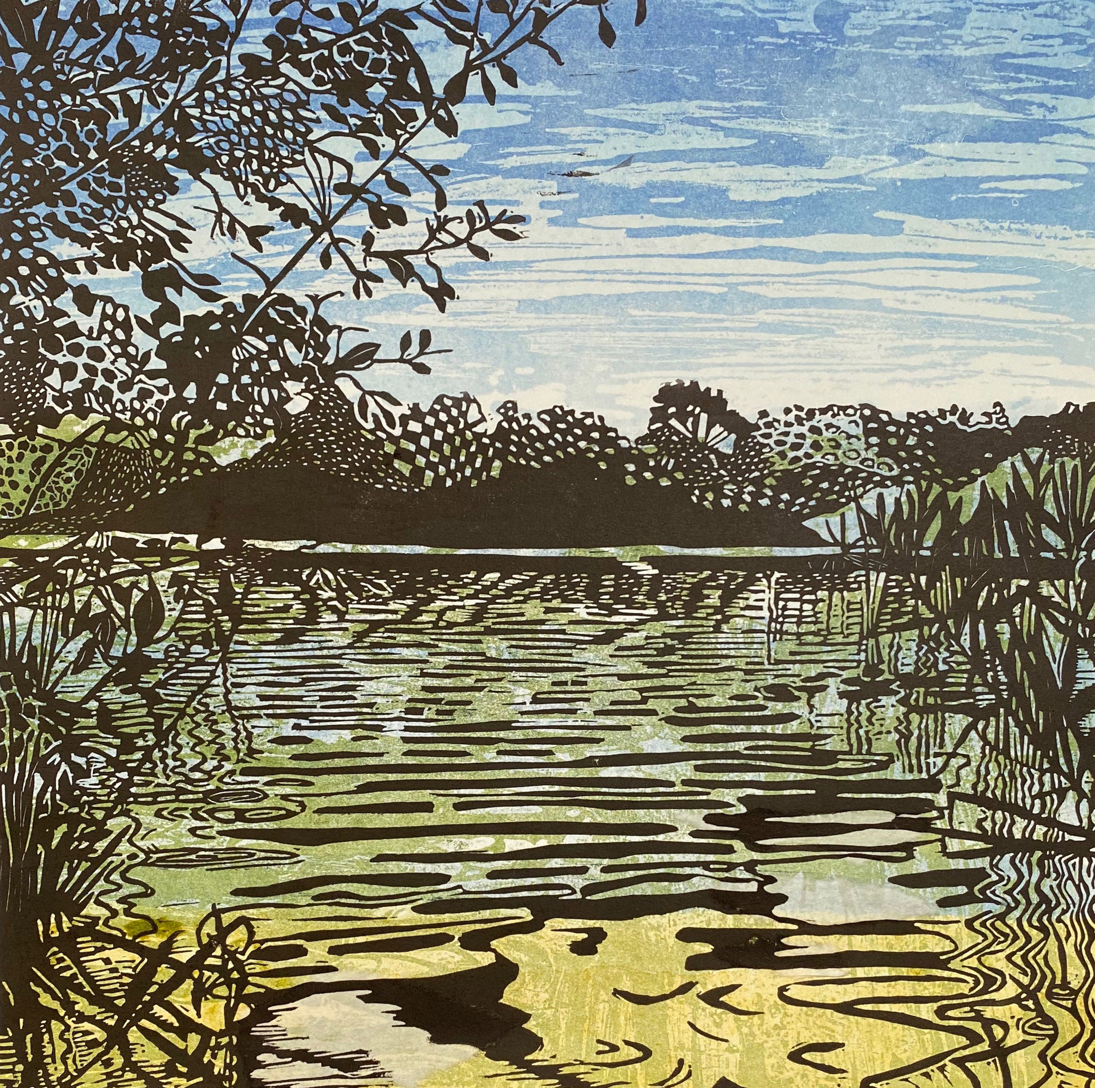 Across Sparham pools